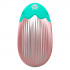 Succhia Clitoride Shushu in Silicone con Onde di Pressione Azzurro Acqua - 4