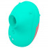 Succhia Clitoride Shushu in Silicone con Onde di Pressione Azzurro Acqua - 2