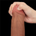 Dildo Mulatto Amilcare con Pelle Scorrevole e Ventosa 28 x 5,5 cm - 5