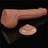 Dildo Mulatto Amilcare con Pelle Scorrevole e Ventosa 28 x 5,5 cm - 8