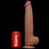 Dildo Mulatto Annibale con Pelle Scorrevole e Ventosa 32 x 6 cm - 7