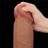 Dildo Mulatto Ermanno con Pelle Scorrevole e Ventosa 34 x 6,6 cm - 3
