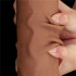 Dildo Mulatto Ermanno con Pelle Scorrevole e Ventosa 34 x 6,6 cm - 9