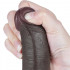 Dildo William con Pelle Scorrevole e Ventosa 20 x 3,7 cm  - 2