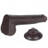 Dildo William con Pelle Scorrevole e Ventosa 20 x 3,7 cm  - 1