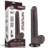 Dildo William con Pelle Scorrevole e Ventosa 20 x 3,7 cm  - 6