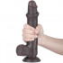 Dildo William con Pelle Scorrevole e Ventosa 20 x 3,7 cm  - 7