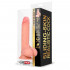 Fallo Ultra Realistico Slidy in Dual Density con Pelle Scorrevole 17 x 3,7 cm. color Carne - 4