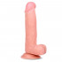 Fallo Ultra Realistico Slidy in Dual Density con Pelle Scorrevole 20 x 4,2 cm. color Carne - 3