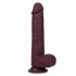Fallo Ultra Realistico Slidy in Dual Density con Pelle Scorrevole 22 x 4,5 cm. Africano - 3