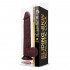 Fallo Ultra Realistico Slidy in Dual Density con Pelle Scorrevole 22 x 4,5 cm. Africano - 4