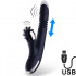 Vibratore Rabbit con Lingue Rotanti ed Effetto Spinta USB Ricaricabile 15 x 3,5 cm - 0
