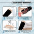 Masturbatore Vibrante Snow con Effetto Risucchio Ricaricabile USB Nero - 1