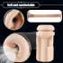 Masturbatore Vibrante Snow con Effetto Risucchio Ricaricabile USB Nero - 8