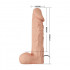 Strapon per Donna con Dildo Vibrante 18 x 5 cm - 9