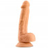 Fallo Ultra Realistico Thom con Testicoli 21 x 3,8 cm. color Carne - 1