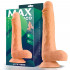 Fallo Ultra Realistico Tod con Testicoli 22,8 x 4 cm. color Carne - 2