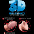 Fallo ultra realistico Triple Density King Cock color carne con ventosa e testicoli 17 x 3,8 cm. - 7