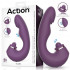 Vibratore Indossabile Shiro con Stimolazione Clitoridea 16 x 3,4 cm - 6