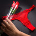 Tanga Rosso Contenuto nel Bocciolo di una Rosa - Taglia Unica Elasticizzata (Tg. 36-46) - 2