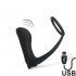 Vibratore Prostatico Tabruk con Anello per Testicoli - 0