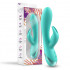 Vibratore Rabbit Ava USB Ricaricabile Verde Acqua 10 x 3,5 cm - 6