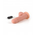 Vibratore Realistico R4 con Testicoli Controllo Remoto e Ventosa 19 x 4 cm - 1