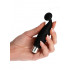 Mini Vibratore Ricurvo in Silicone Nero 11,5 X 2,8 cm. - 5