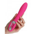 Vibratore Design in Puro Silicone Elys Concave Pink 20,1 x 3,6 cm. - 0