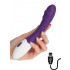 Vibratore Ricaricabile USB Jag in Puro Silicone 20 x 3,1 cm. - 3