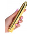 Vibratore Classics Gold Medium 15 x 2,5 cm. - 0