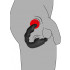 Vibratore Stimolatore Prostata Perineo in Silicone - 1