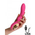 Vibratore Design Handy Wave Grip Larga Rosa 24 x 3,6 cm. - 1