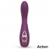 Vibratore Vinca con Effetto Spinta e Stimolazione Clitoridea 14 x 3,6 cm - 6