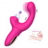 Vibratore Rabbit con Effetto Spinta con Pulsazione Clitoride e Effetto Dita 18,7 x 4 cm - 10