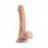 Dildo con Pelle Scorrevole Doppio strato 17 x 3,5 cm. Michael - 0