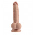 Dildo con Pelle Scorrevole Doppio strato 17 x 3,5 cm. Michael - 4