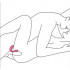 Vibratore Per Coppia Rotante Nero Con Telecomando - 1