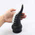 Dildo Tentacolo di Piovra Gigante in Silicone 21,5 x 8 cm. Nero e Bianco - 0