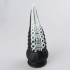 Dildo Tentacolo di Piovra Gigante in Silicone 21,5 x 8 cm. Nero e Bianco - 4