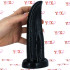 Tongue - Dildo Anale a Forma di Lingua di Mucca 20,5 x 5,8 cm. Nero - 0