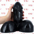 Big Balls - Fallo Gigante con Testicoli Enormi 22 x 8 cm. Nero - 0
