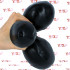 Big Balls - Fallo Gigante con Testicoli Enormi 22 x 8 cm. Nero - 4