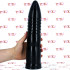 Rundstag - Dildo Anale Gigante 34 x 7,5 cm. Nero - 0