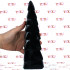 Pyramide - Cuneo Anale Gigante a Piramide 26,5 x 11 cm. Nero - 2