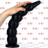 Omaggio Bob - Dildo Anale Gigante Progressivo 43 x 7,2 cm. Nero - 1