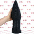 Chouette - Dildo Anale a Forma di Civetta 36 x 14 cm. Nero - 4