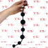 Catena Anale di 40 cm. in Puro Silicone - Sfere Progressive Diametro da 2,3 a 4 cm - 0