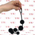 Catena Anale di 40 cm. in Puro Silicone - Sfere Progressive Diametro da 2,3 a 4 cm - 2