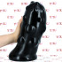 Fallo anale gigante nero 30 x 13 cm. - 0